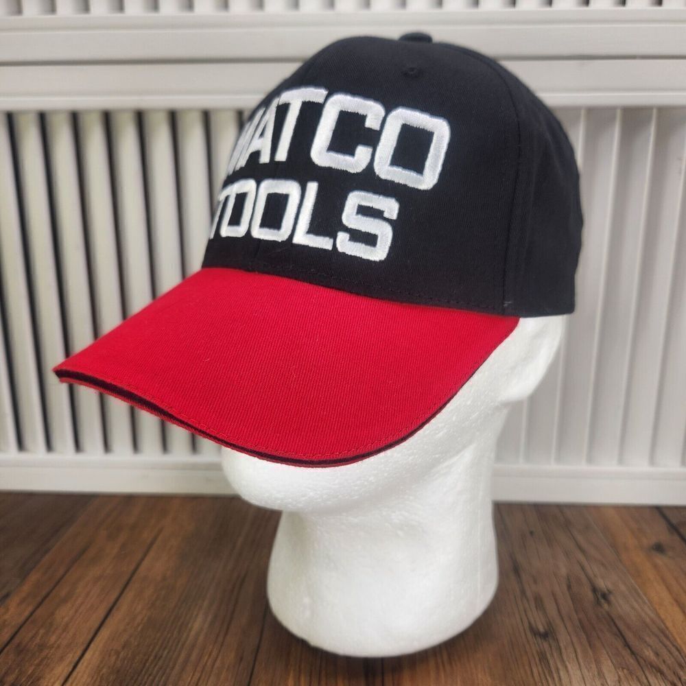 Matco Tools Hat Cap Snapback Black Red Large Font Embroidered Winner's Circle